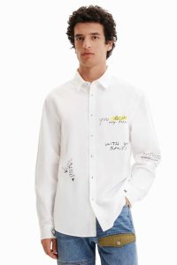 Camisas Desigual Contrasting message Hombre | ZPC069842