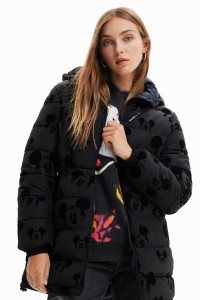 Chaqueta Puffer Desigual Disney's Mickey Mouse padded coat Mujer | HPA213985