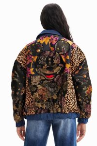 Prendas De Punto Desigual Disney's Mickey Mouse faux-fur jacket Mujer | IOF570614
