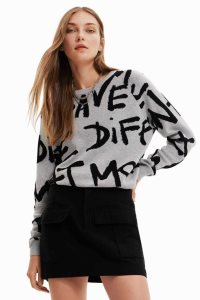 Suéteres Desigual Messages pullover Mujer | TSO340589