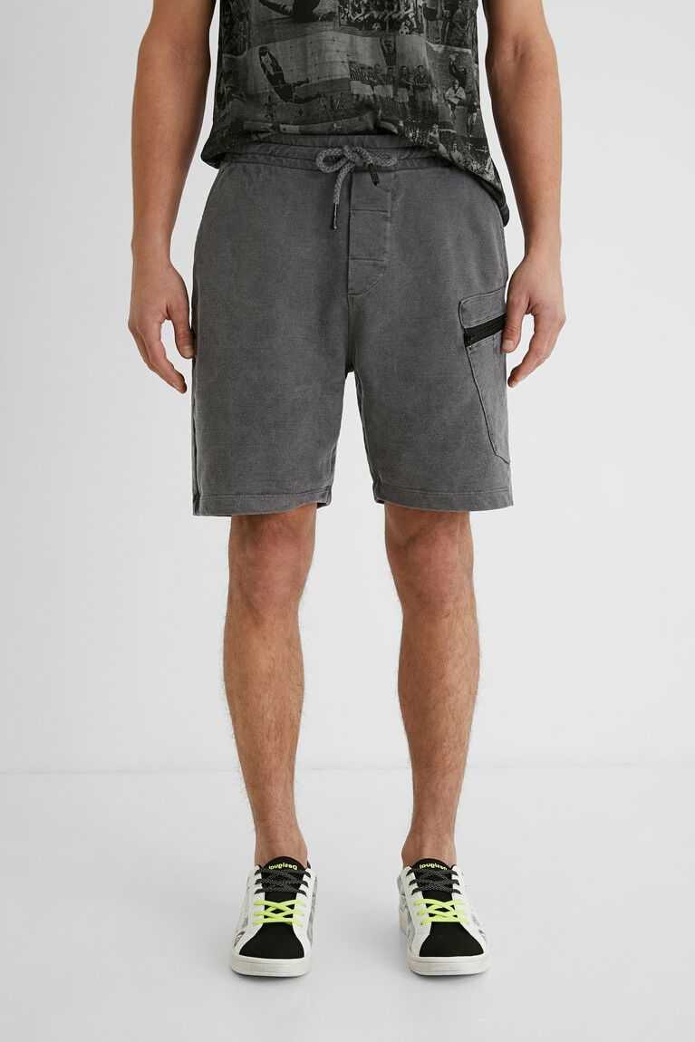 Bermudas desigual hombre best sale
